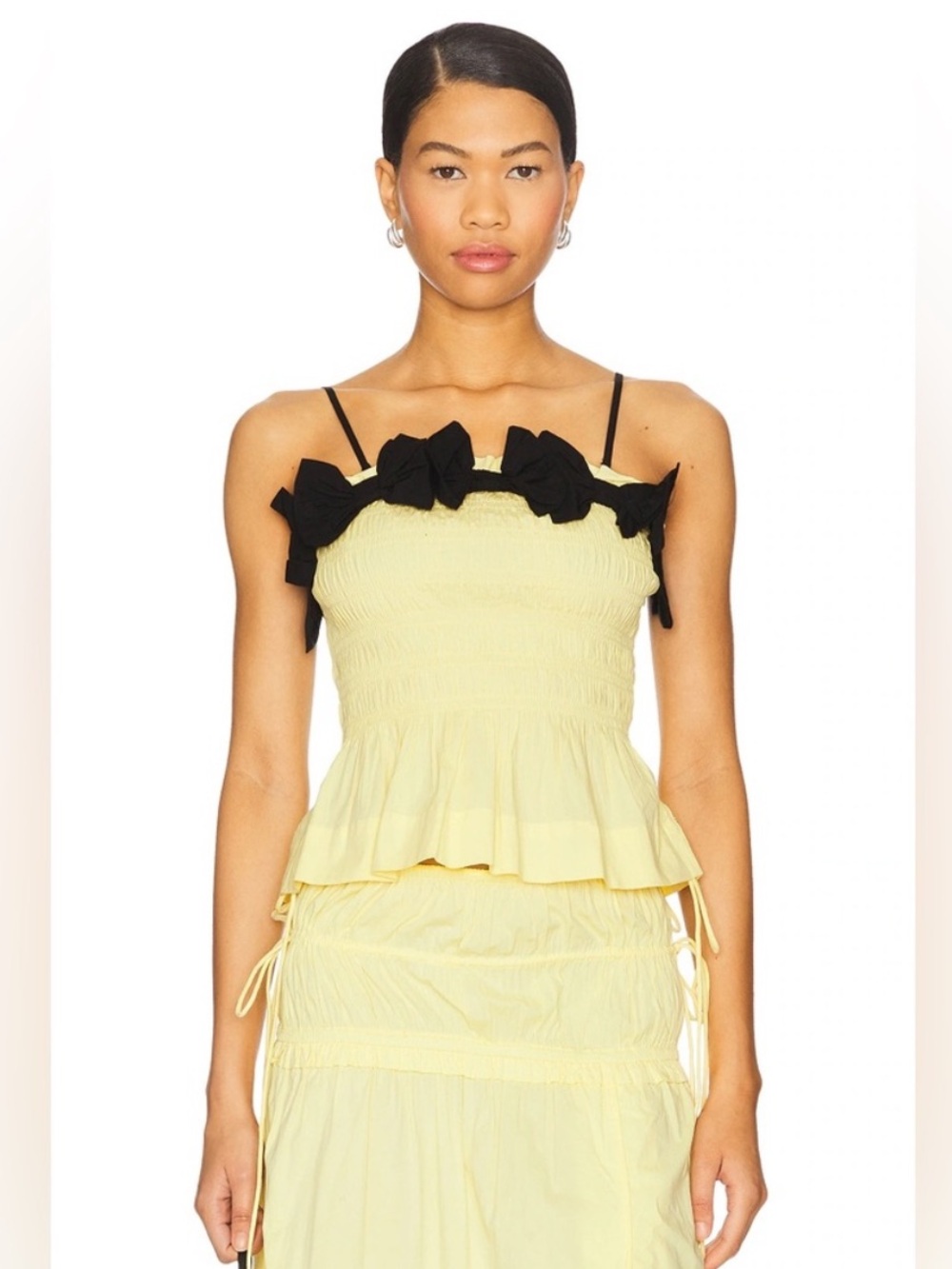 Damson Madder Bea Cami in Butter Yellow 10
